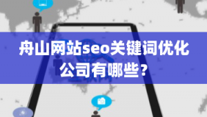 舟山网站_舟山百度整站优化服务