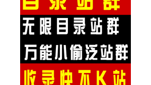泛目录教程（泛目录不能做了）