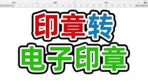 印章字体转换软件（印章生成网站）