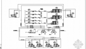 冷站群控系统图 dwg